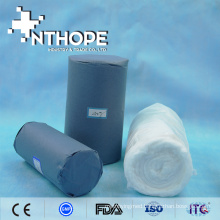 Medical white absorbent 100% bleached cotton roll